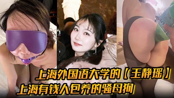 王静瑶 上外留学法国骚母狗 被金主包养SM调教 当喷泉狂喷骚穴