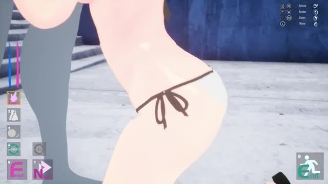 泳装巨乳美女深喉口爆 精液狂射一脸