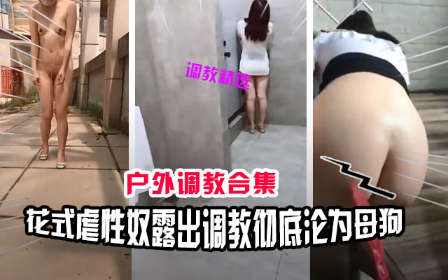 户外母狗调教 骚穴成瘾 沦为专属肉便器
